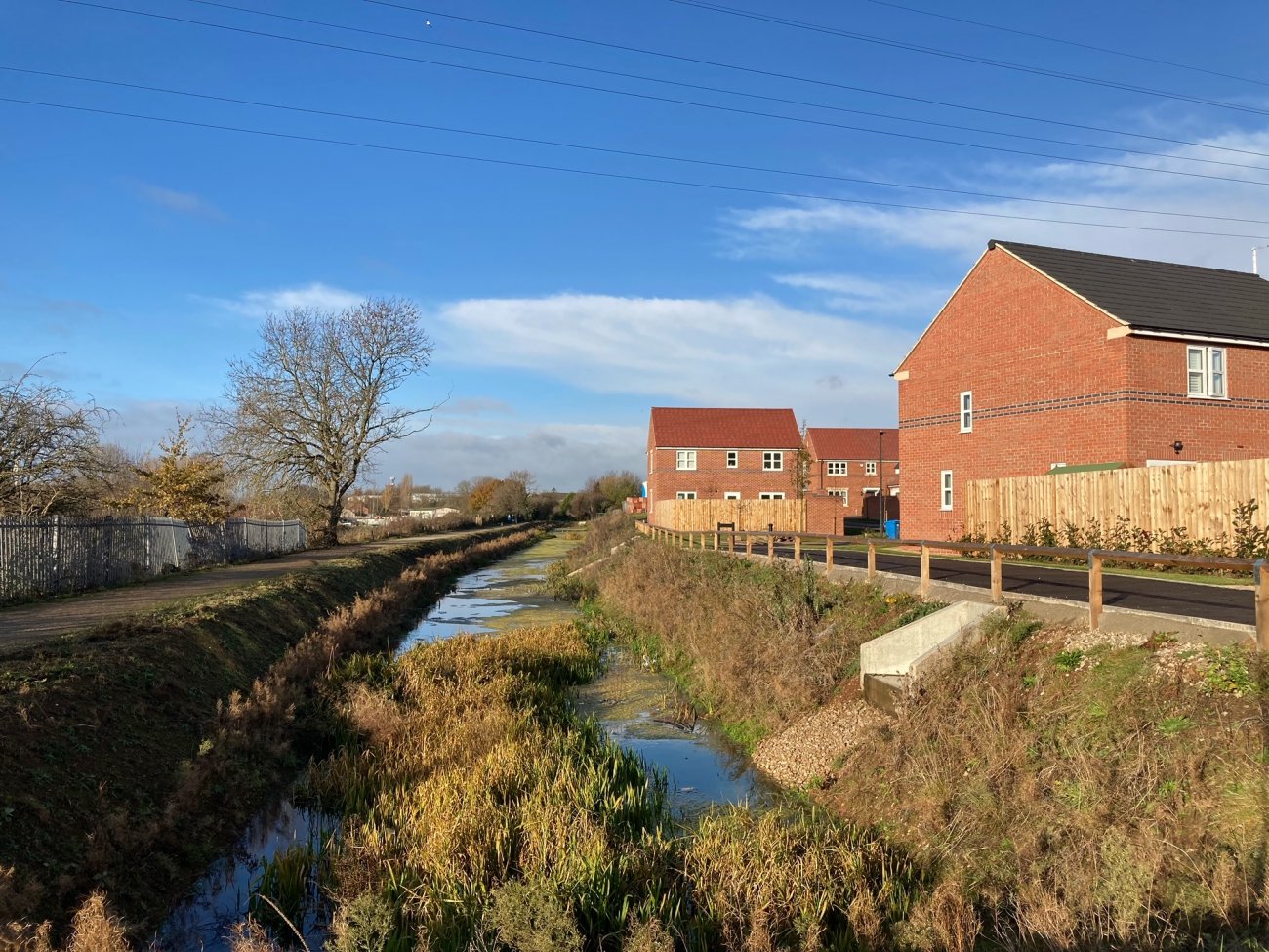 Photograph of Spondon Canal reinstatement