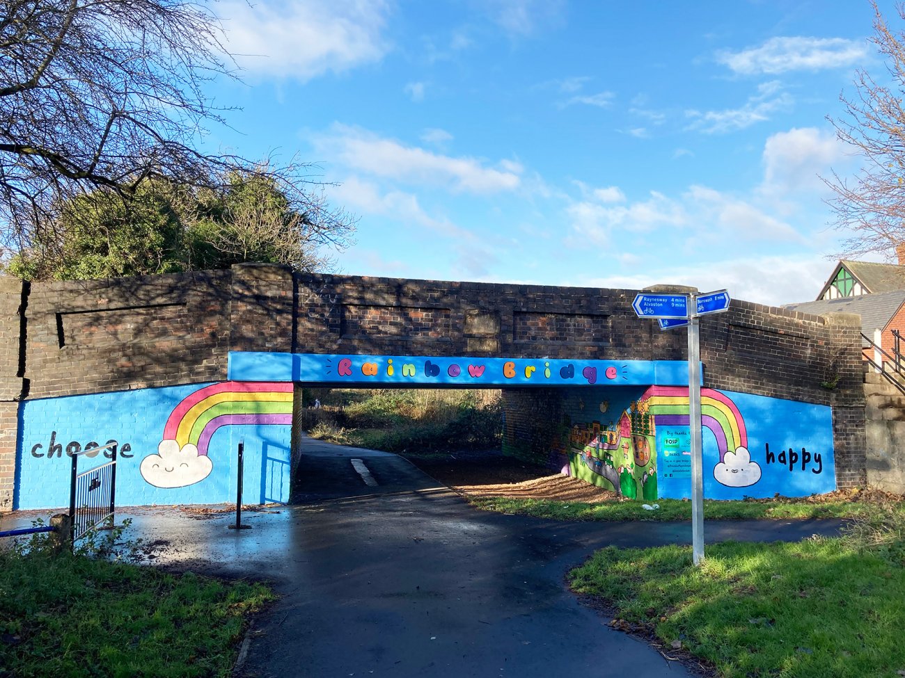 Photograph of Rainbow Bridge 2021