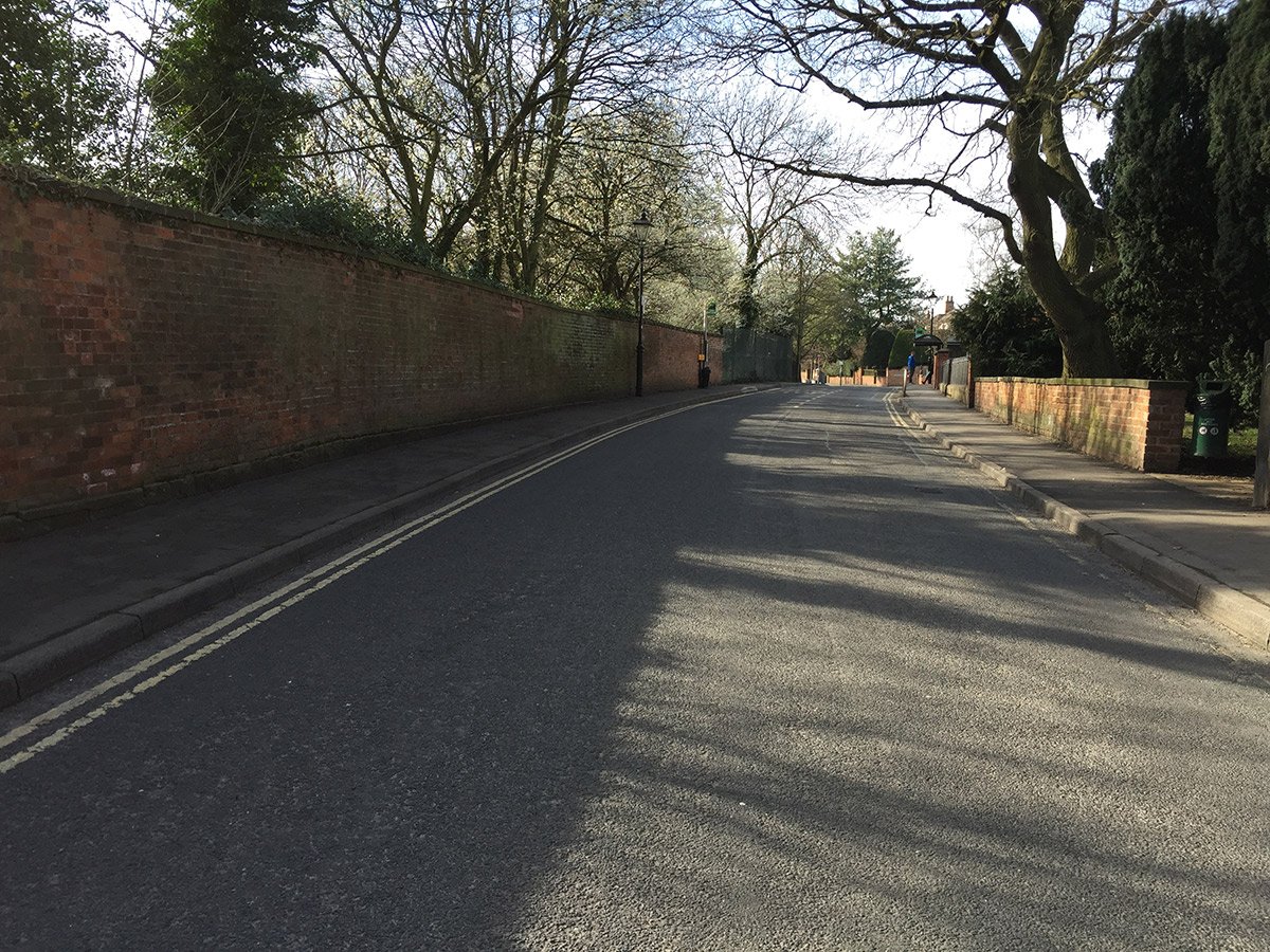 Photograph of Spring blossoms in Chapel Street